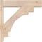 Ekena Millwork Merced Block Smooth Outlooker, Douglas Fir, 5 1/2"W x 22"D x 22"H OUT06X22X22MRC05SDF - alternate 3